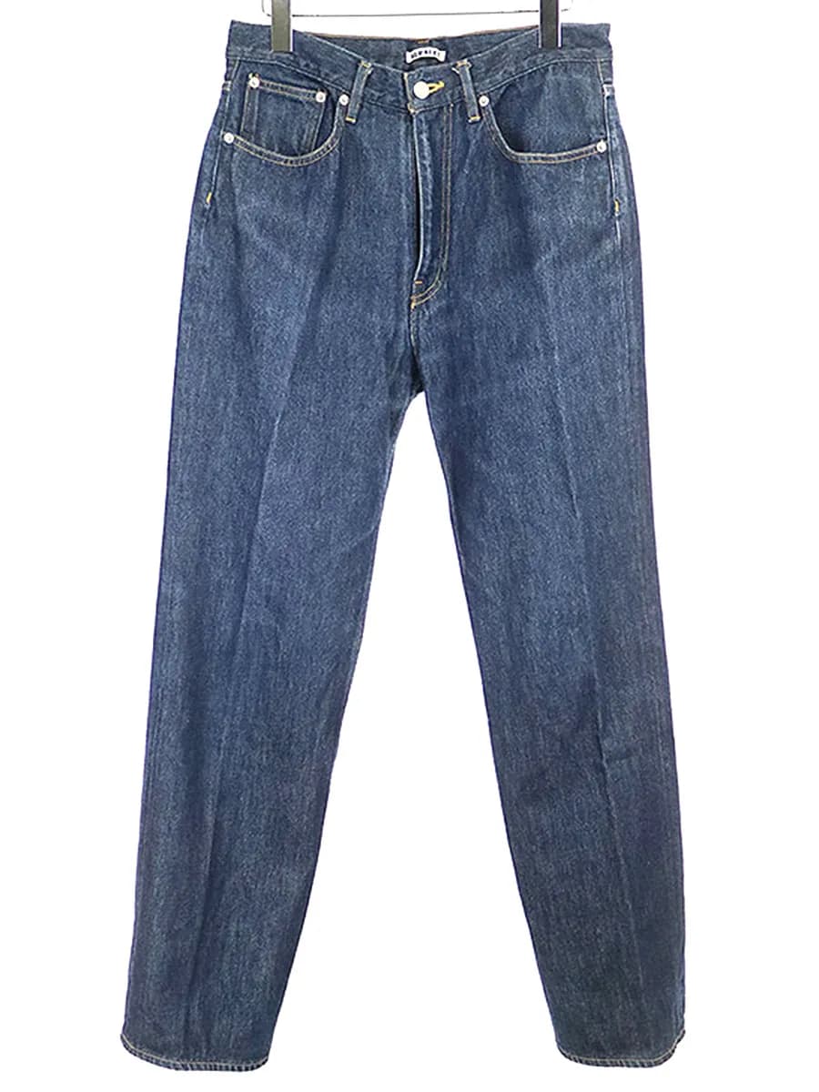 AURALEE オーラリー 19SS HARD TWIST DENIM 5P PANTS ストレートデニムパンツ
