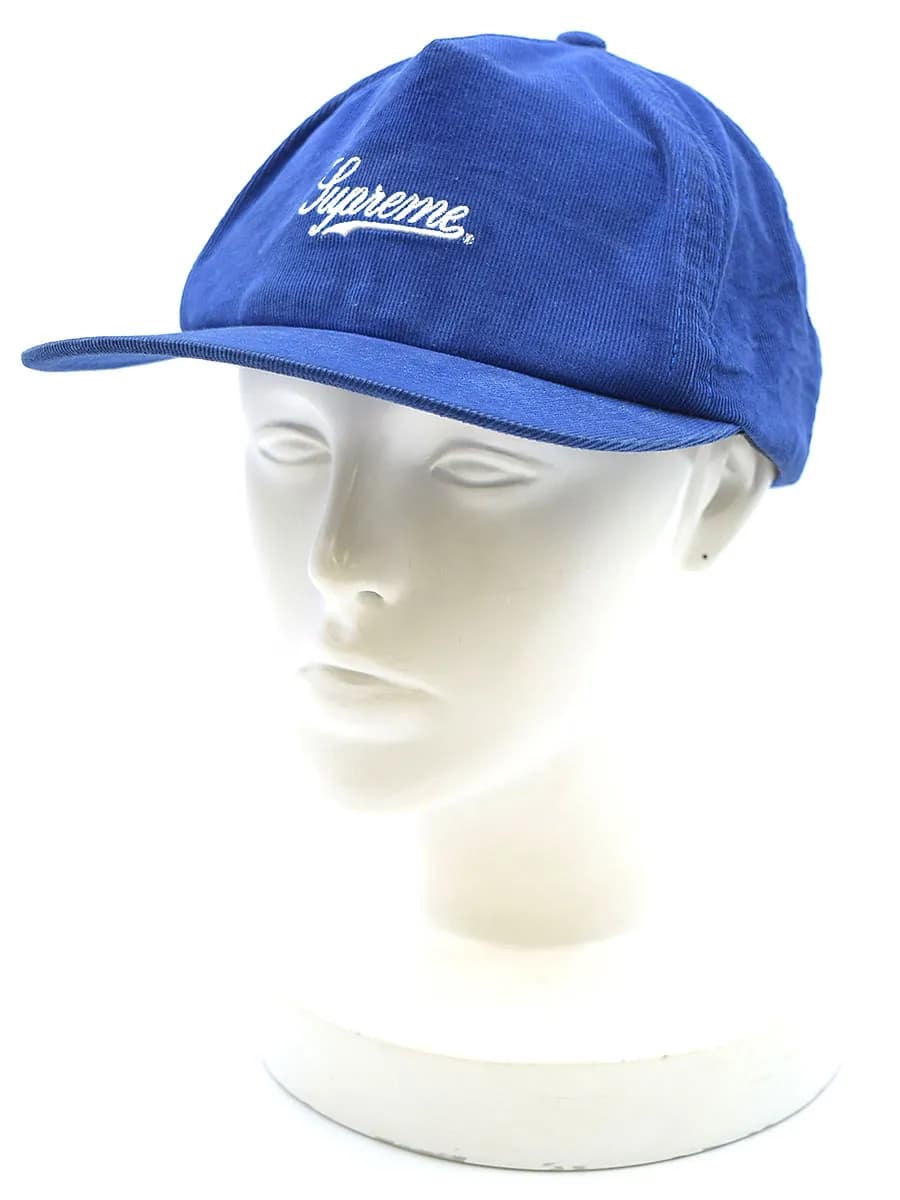 Supreme シュプリーム 07AW Script Logo 6 Panel Cap コーデュロイスクリプトロゴキャップ