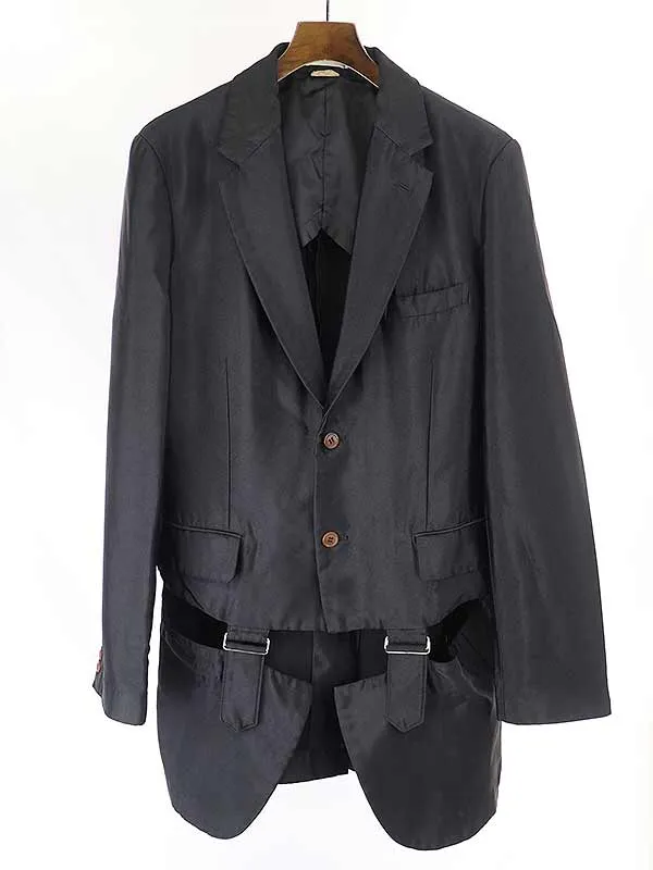 COMME des GARCONS コムデギャルソンオムプリュス 20SS ガーメントトリーテッドバックルジャケット