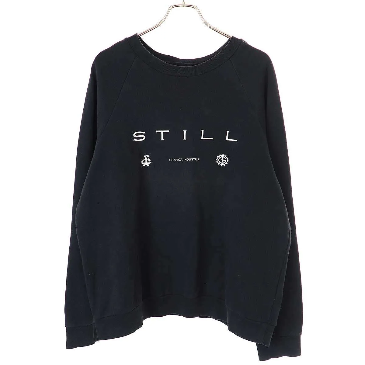 RAF SIMONS ラフシモンズ 2003AW closer期 STILL プリントクルーネックスウェット
