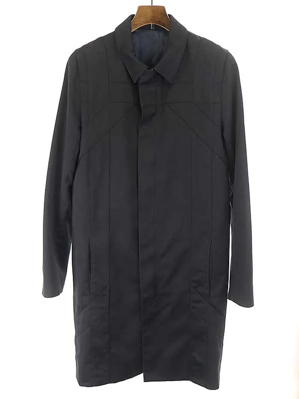 Dior HOMME ディオールオム 08SS コットンデザインステンカラーコート
