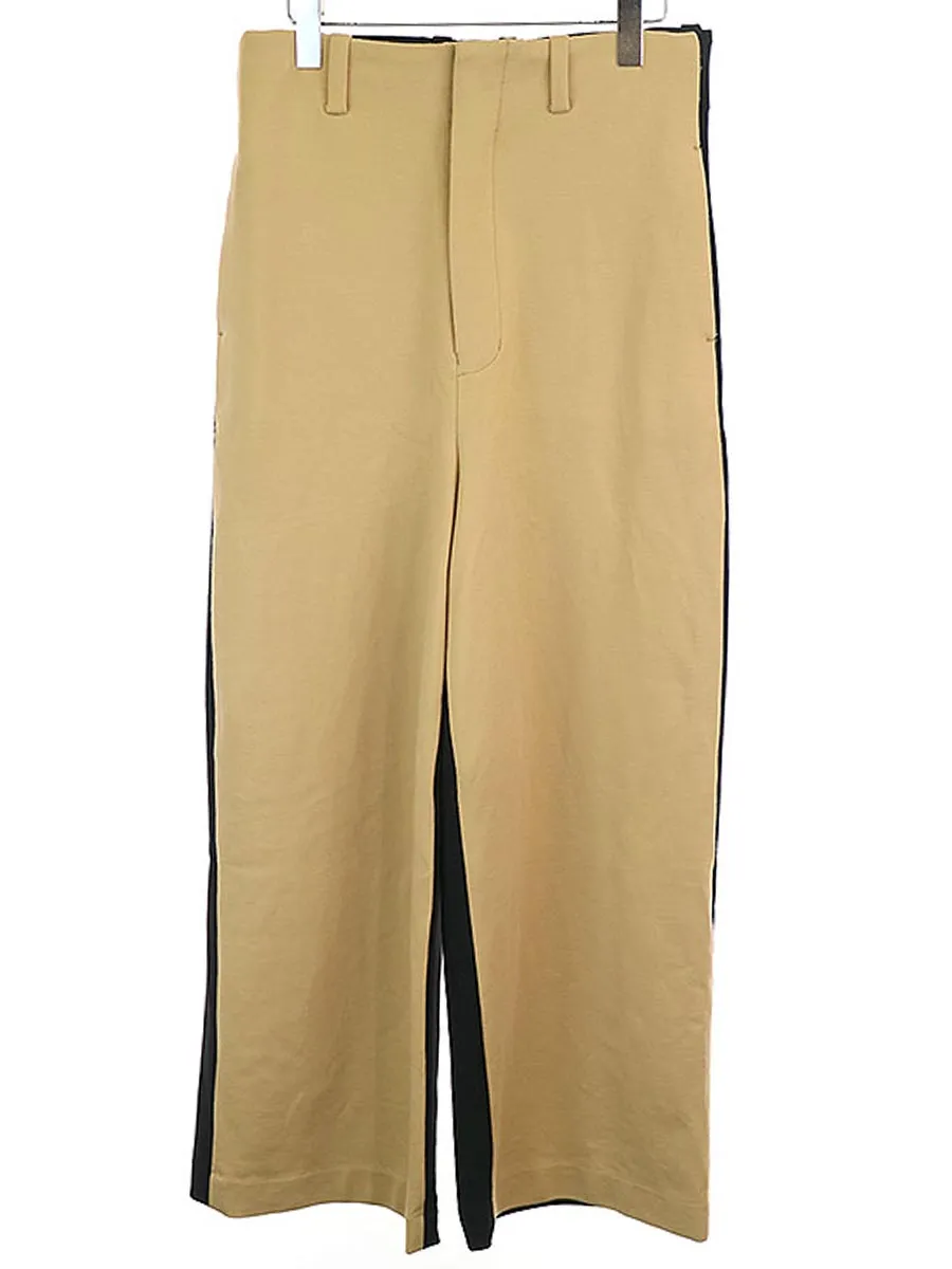 ETHOSENS エトセンス 17AW バイカラーバギーパンツ