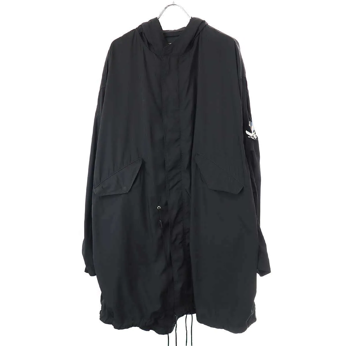 RAF SIMONS ラフシモンズ 21AW Oversized Printed Parka オーバーサイズプリントモッズコート