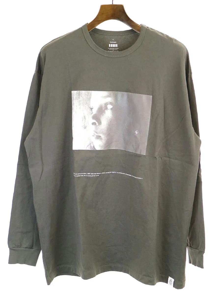 Graphpaper グラフペーパー Poet Meets Dubwise for GP Jersey L/S Tee "SUN" ロングスリーブTシャツ