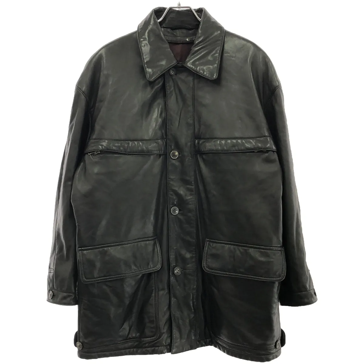 LOEWE ロエベ Vintage Lether Coat ヴィンテージレザーコート ジャケット