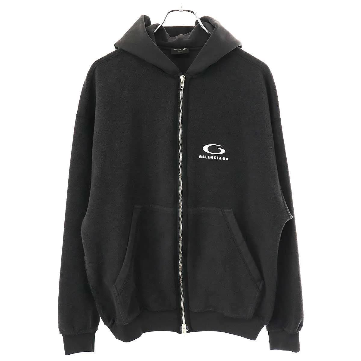 BALENCIAGA バレンシアガ 24AW Inside Out Regular Zip-Up Hoody インサイドアウト ジップアップパーカー 808339 TRVF3