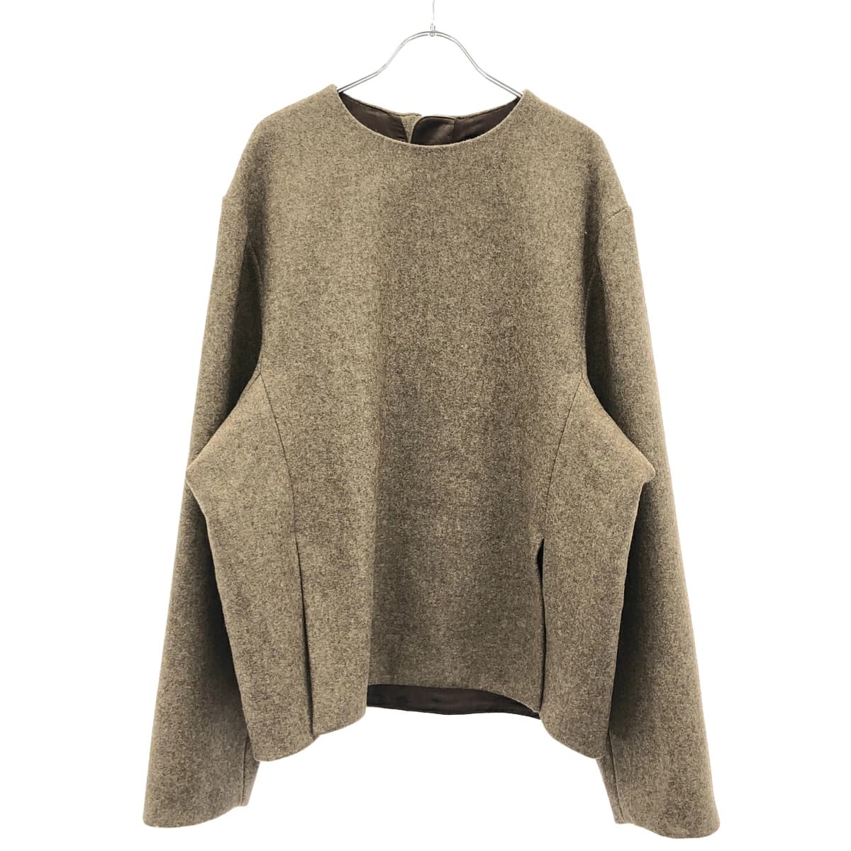 HED MAYNER ヘドメイナー 20AW ウールメルトンプルオーバートップス