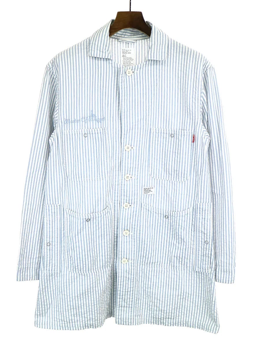 WTAPS ダブルタップス シアサッカーショップコート