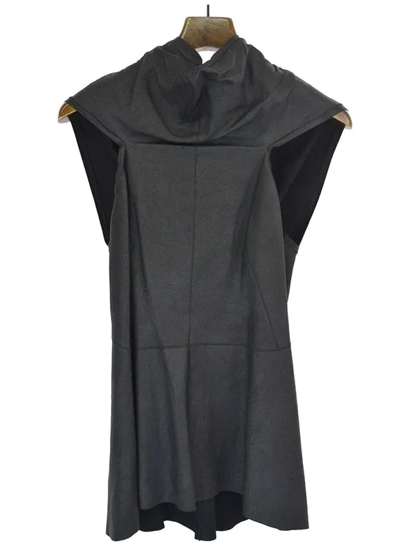 Rick Owens リックオウエンス 10AW ノースリーブレザープルオーバー