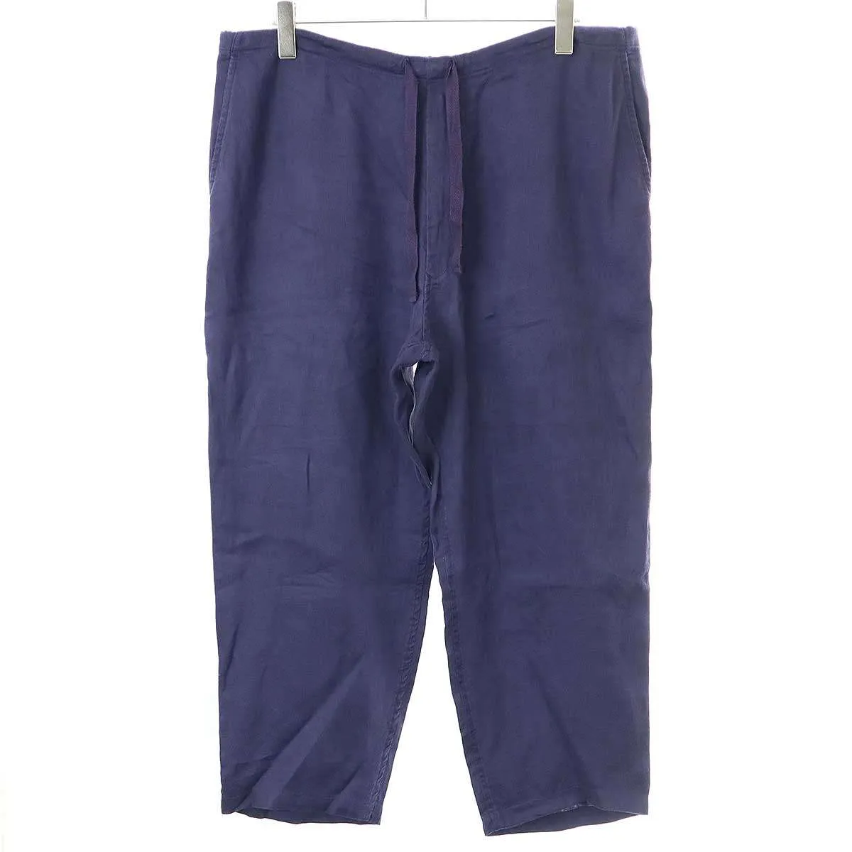 COMOLI コモリ 21SS リネンWクロス ドローストリングパンツ T01-03019