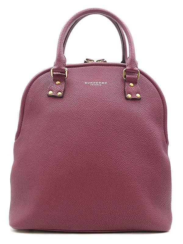 BURBERRY バーバリープローサム Bloomsbury ブルームスベリー 2WAYレザーバッグ