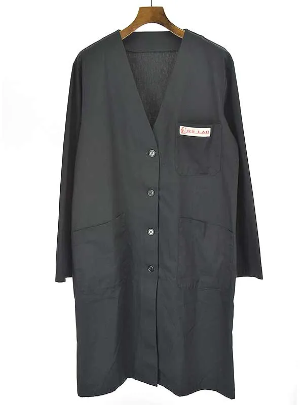 RAF SIMONS ラフシモンズ 20SS CLASSIC LABO COAT ノーカラーラボコート