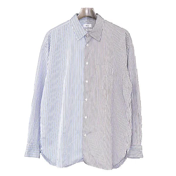 Allege アレッジ 18SS ADAM ET ROPE' EXCLUSIVE ストライプロングスリーブシャツ