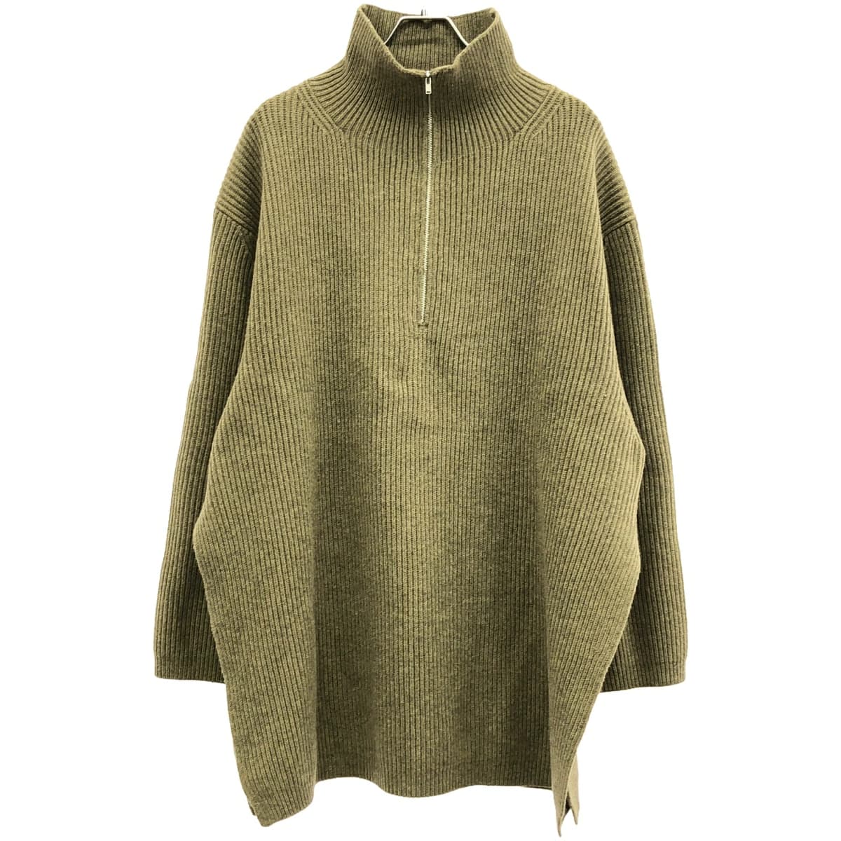 toteme トーテム 20AW Tomar Sweater ハーフジップ オーバーニットセーター