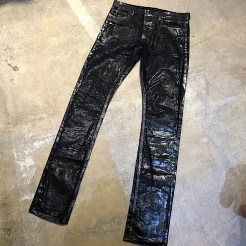 Dior HOMME Dior HOMME 03AW LUSTER ラスターコーティングコーデュロイパンツ