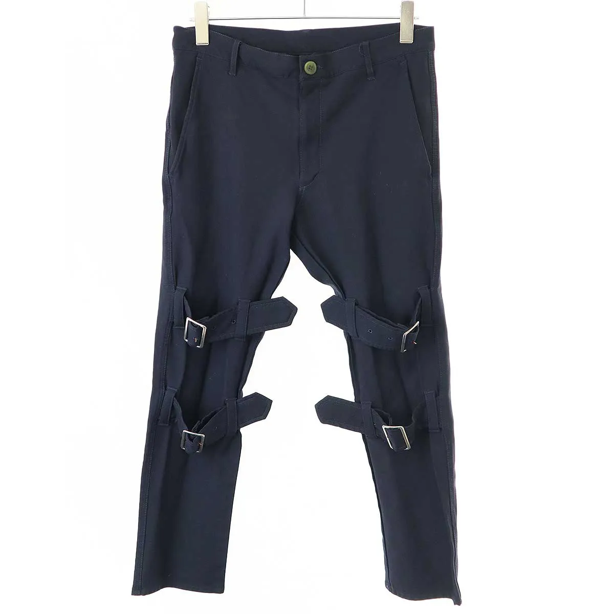 COMME des GARCONS コムデギャルソンシャツ 16SS ポリエステル縮絨ボンテージパンツ