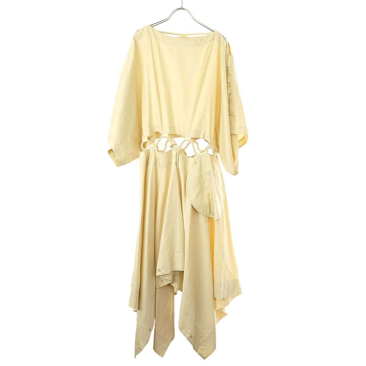 ISSEY MIYAKE イッセイミヤケ 21SS ロープデザインワンピース IM17-FI530