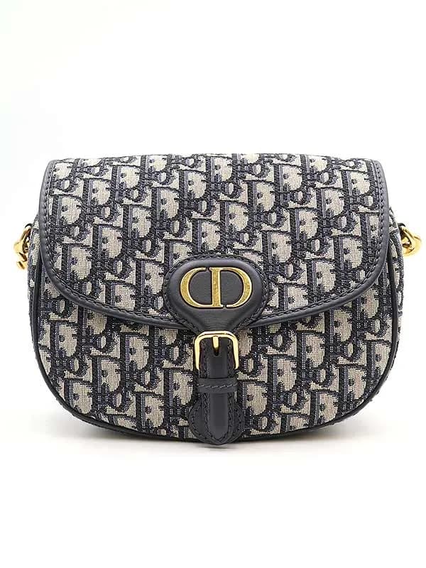 Dior HOMME クリスチャンディオール BOBBY オブリーク ジャカード ショルダーミディアムバッグ