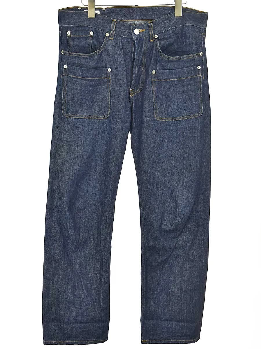 DRIES VAN NOTEN ドリスヴァンノッテン 21SS ポケットデザインセルヴィッジデニムパンツ