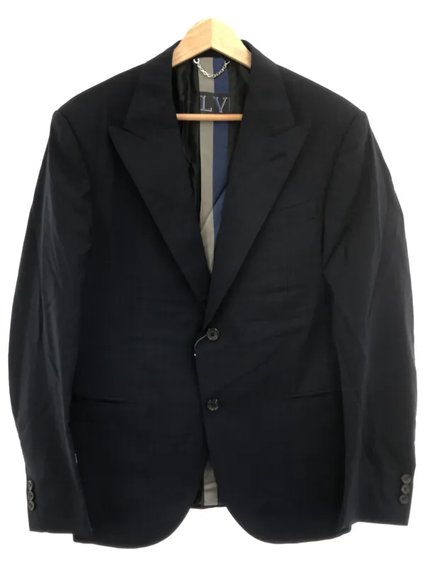 LOUIS VUITTON ルイヴィトン 19SS PONT NEUF FIT チェック柄ラムウール2Bセットアップスーツ