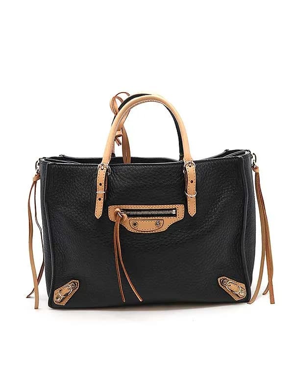 BALENCIAGA バレンシアガ ペーパーミニ 2WAYレザーショルダーバッグ