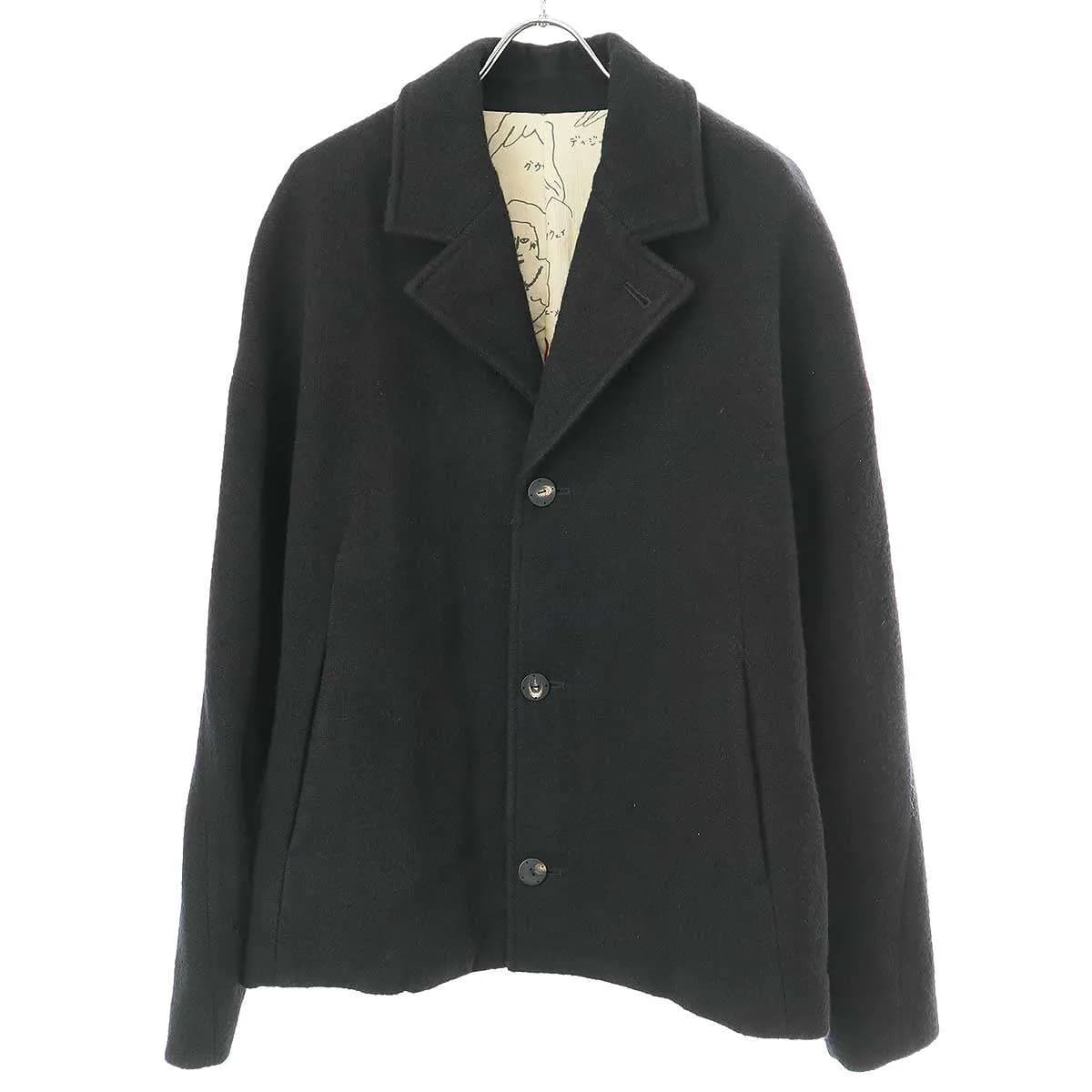 DEVOA デヴォア 22AW ATSUSHI MURATA Jacket hybrid wool silk tweed シルクツイードテーラードジャケット