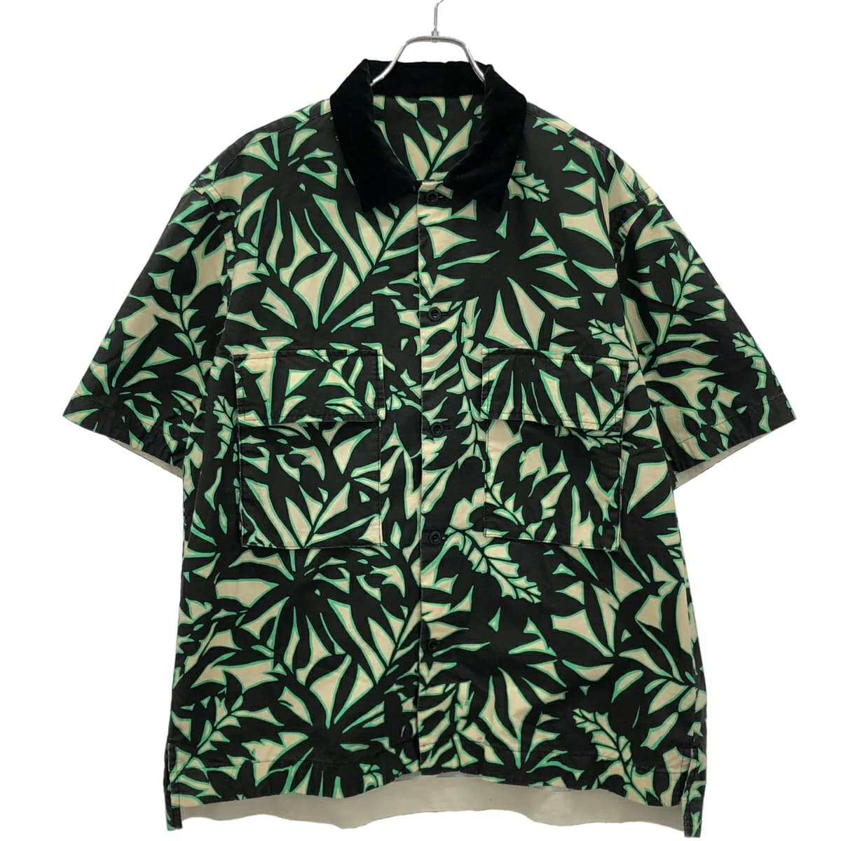 sacai サカイ 24SS フローラルプリントシャツ 24-03300M