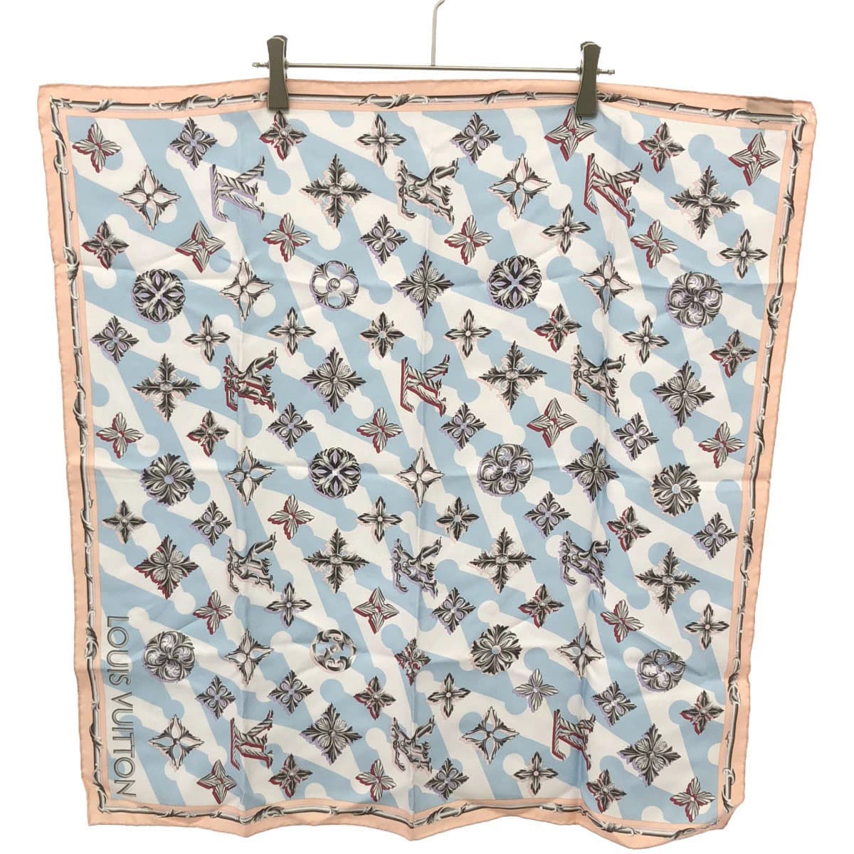 LOUIS VUITTON ルイヴィトン カレ70 モノグラムシルクスカーフ M73837
