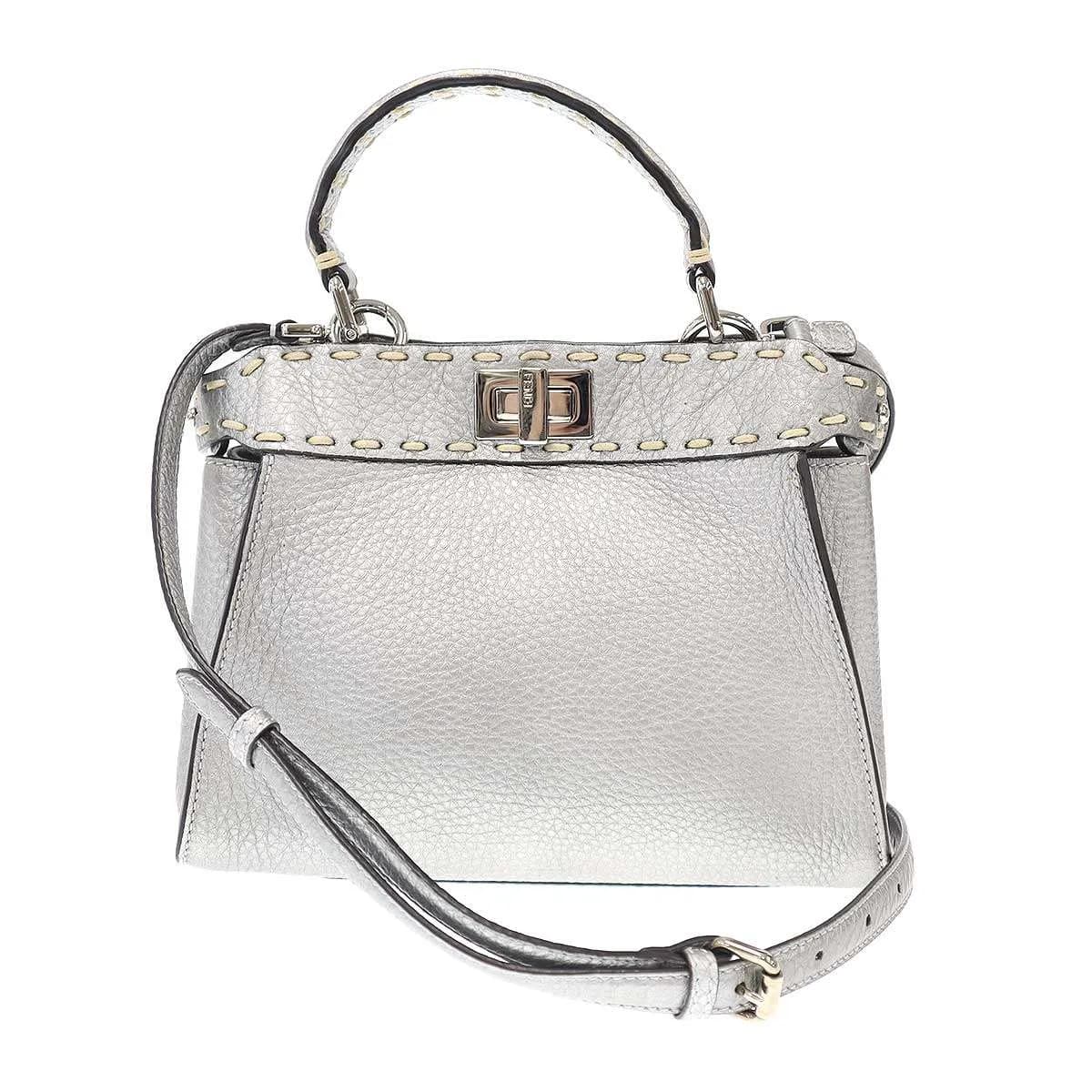 FENDI フェンディ PEEKABOO MINI ピーカブー セレリア ミニ ショルダーバッグ