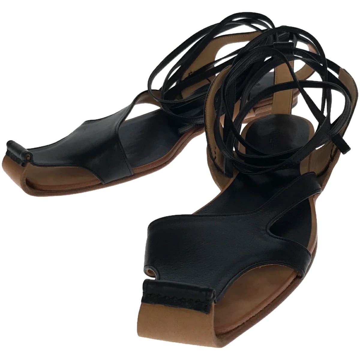 FUMIKA UCHIDA フミカウチダ Kip Leather Lace Up Sandal レースアップサンダル