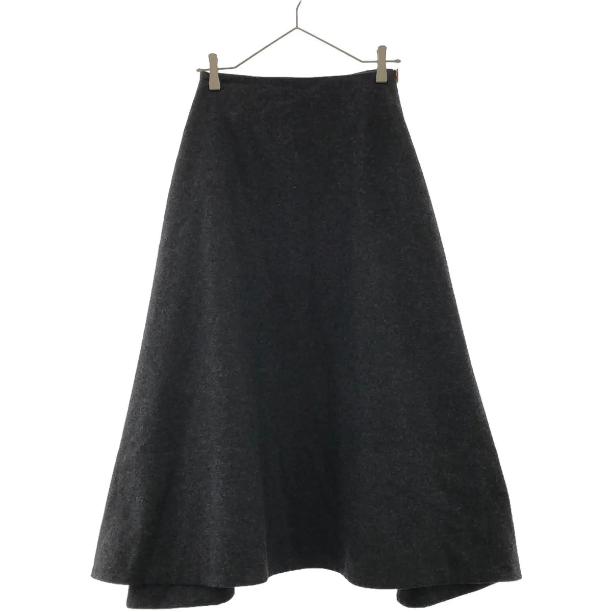 MADISON BLUE マディソンブルー 19AW MI-MOLLET FLARE SKIRT FLANNEL ウールフレアスカート