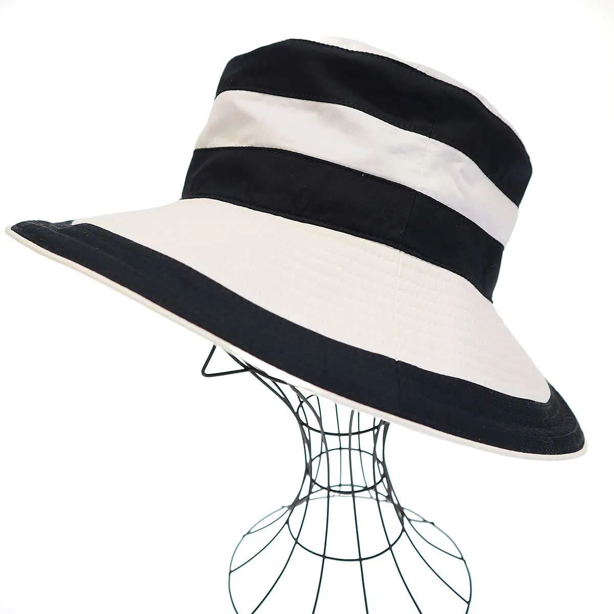 HERMES エルメス コットンリネンハット