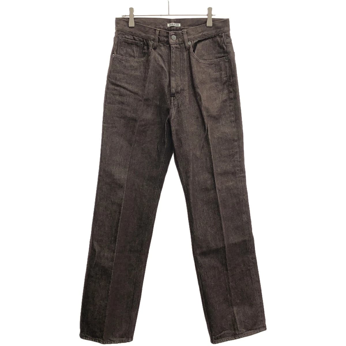 AURALEE オーラリー HARD TWIST DENIM 5P PANTS ハードツイストデニムパンツ