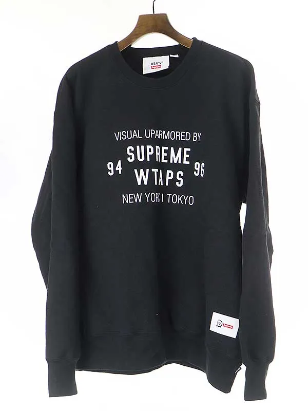 Supreme シュプリーム × ダブルタップス 21AW Crewneck スウェットトレーナー
