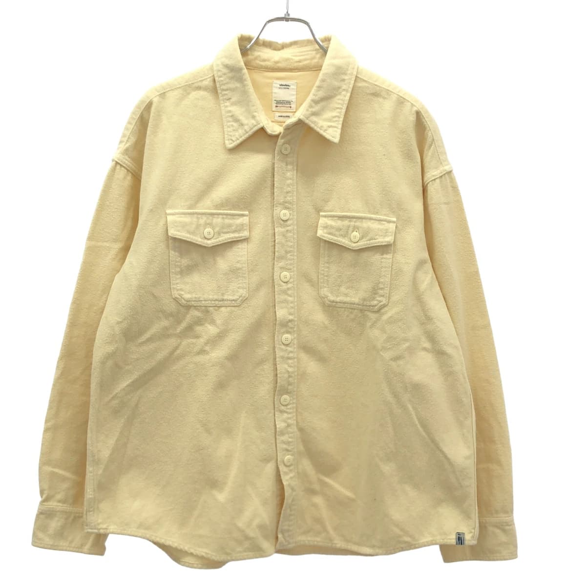 visvim ビズビム 21SS LUMBER L/S ガーメントダイフランネルシャツ 0121205011011