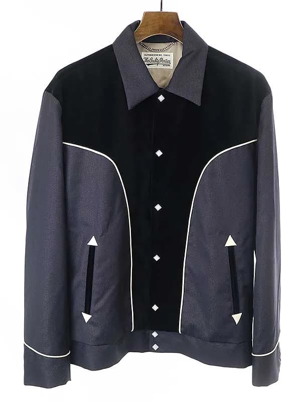 WACKO MARIA ワコマリア 20SS WESTERN JACKET TYPE-3 DORMEUIL社製 ベルベット切替ジャケット
