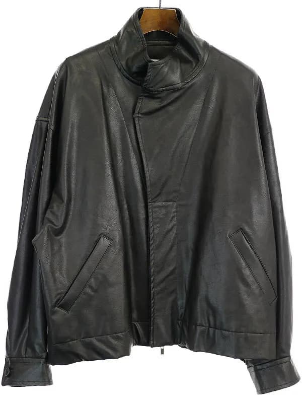 stein シュタイン 19AW FAKE LEATHER BOA JACKET フェイクレザーボアジャケット