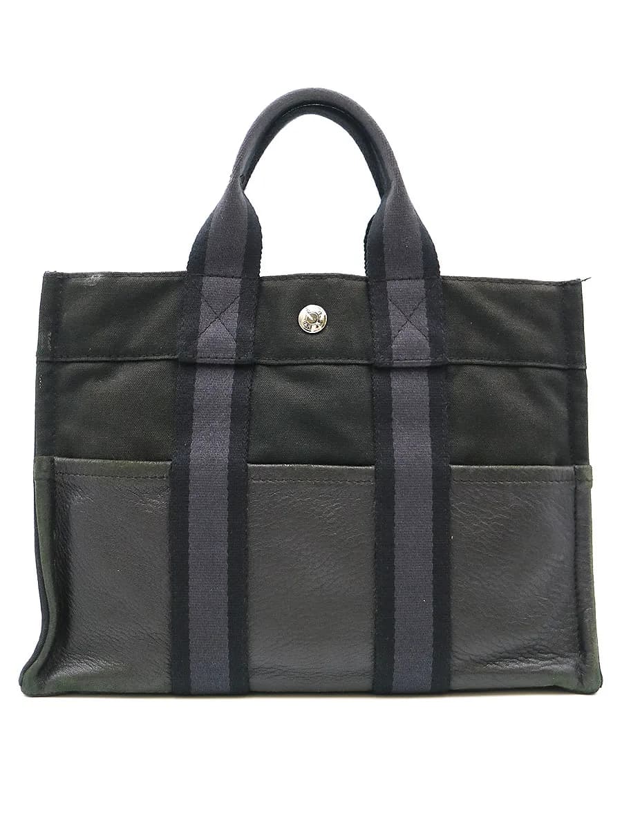 HERMES HERMES フールトゥ PM ハーフレザートートバッグ