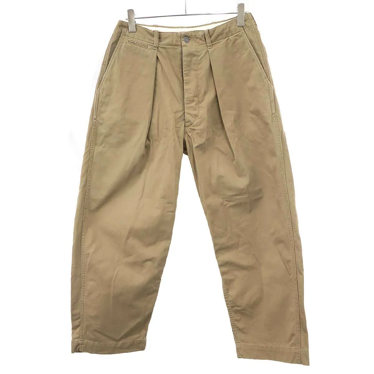 NICENESS ナイスネス 25AW ALBARN アルバーン エイジドエフェクトチノリサイズドチノトラウザー NN-2302T16