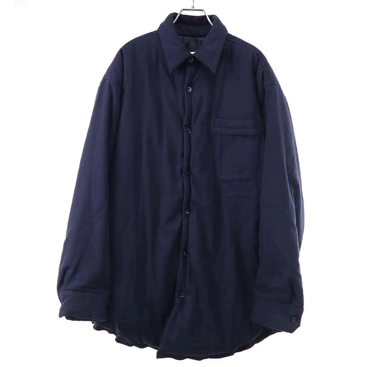 Maison Margiela メゾン マルジェラ 21AW オーバーサイズパテッドシャツジャケット S51DL0378 S54192