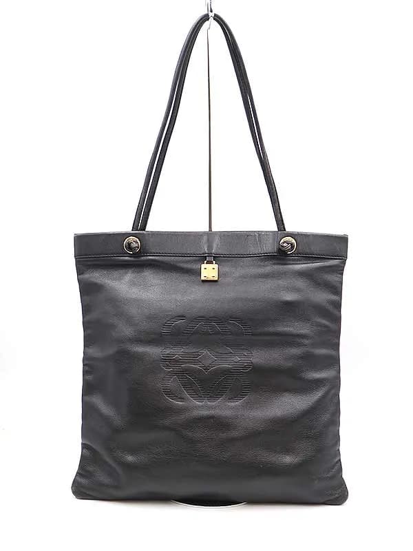 LOEWE ロエベ アナグラムロゴレザートートバッグ
