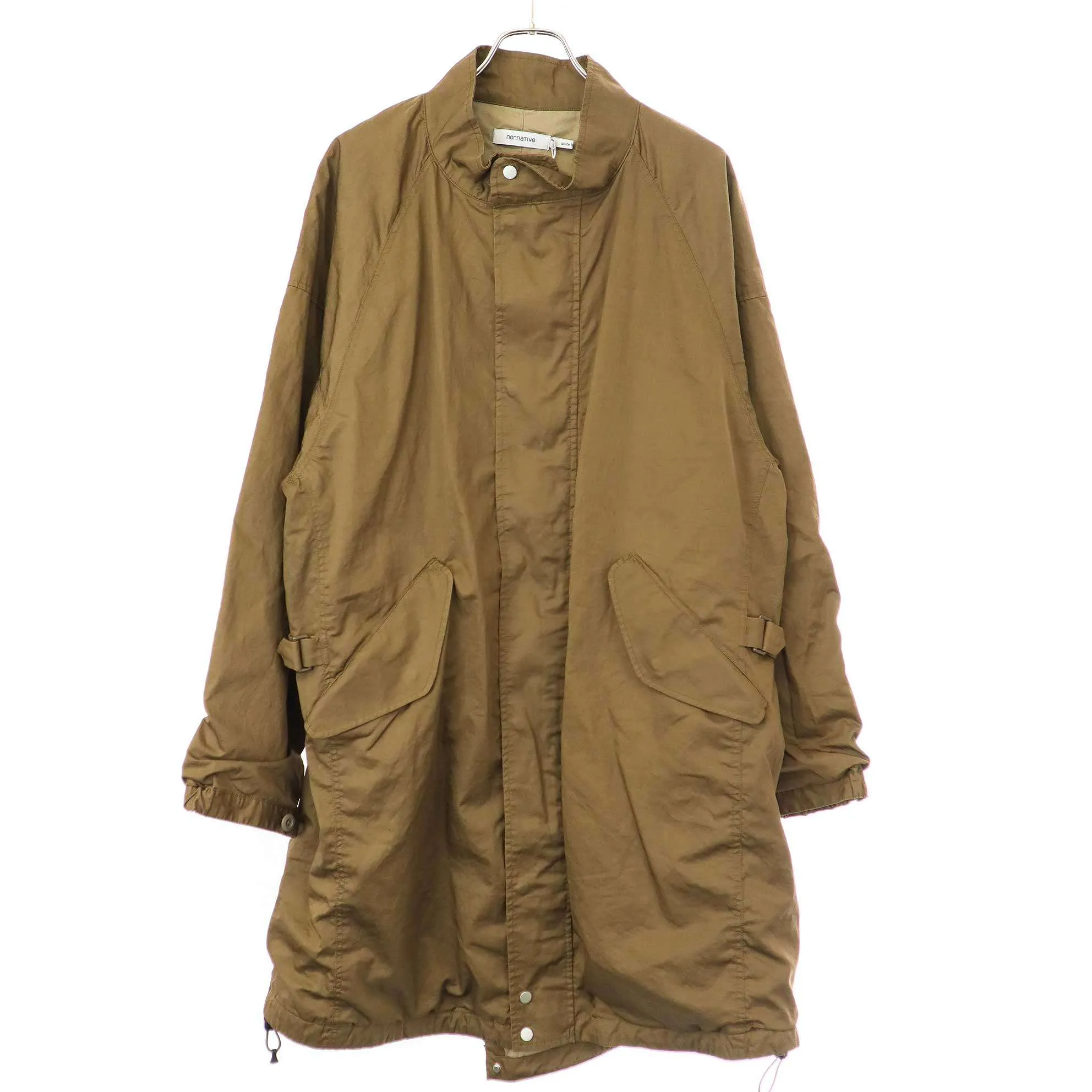nonnative ノンネイティブ 24SS TROOPER COAT COTTON SATINWITH GORE-TEX WINDSTOPPER コート NN-J4417