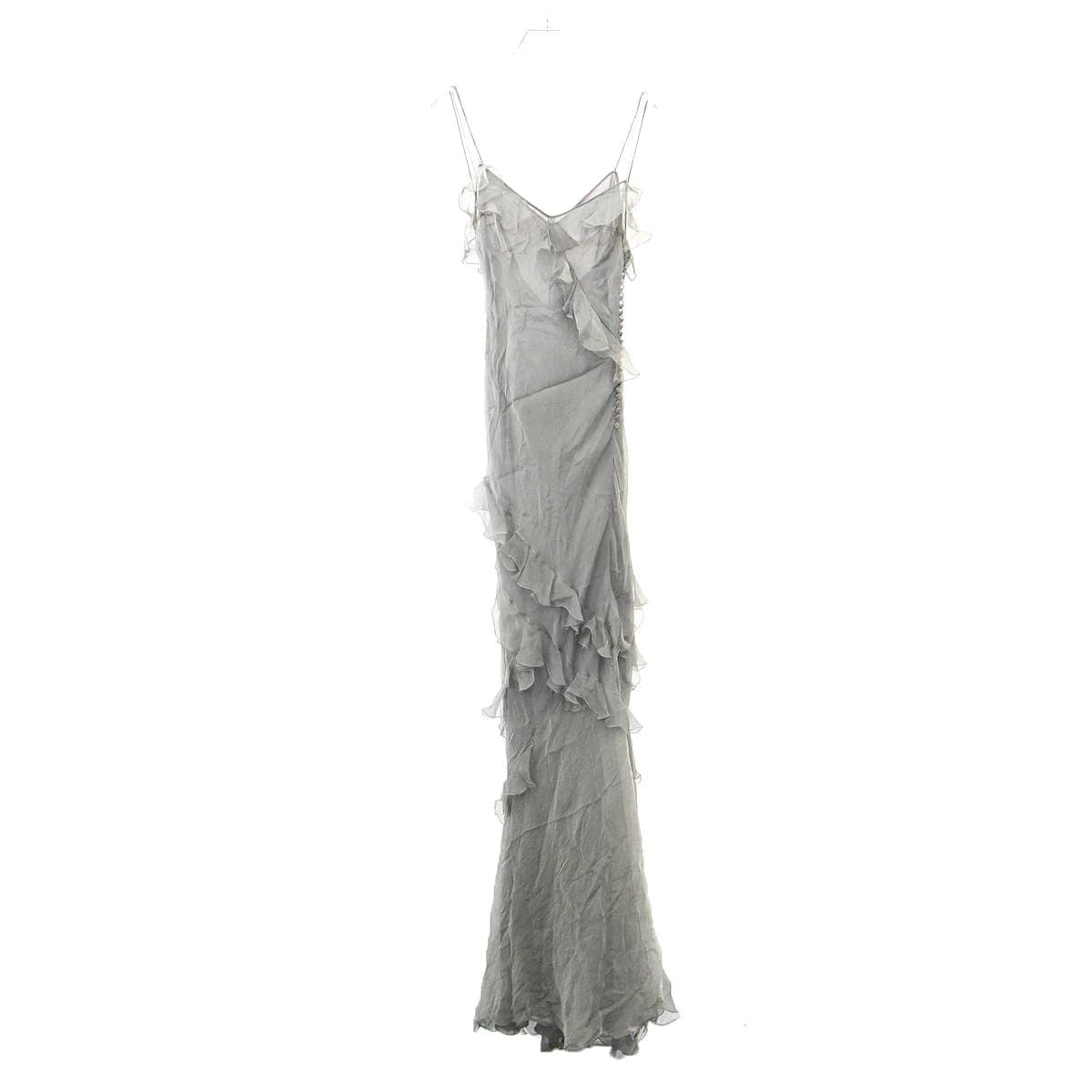 Christian Dior クリスチャンディオール by John Galliano 2004SS シルクマキシドレスワンピース 4P12066121