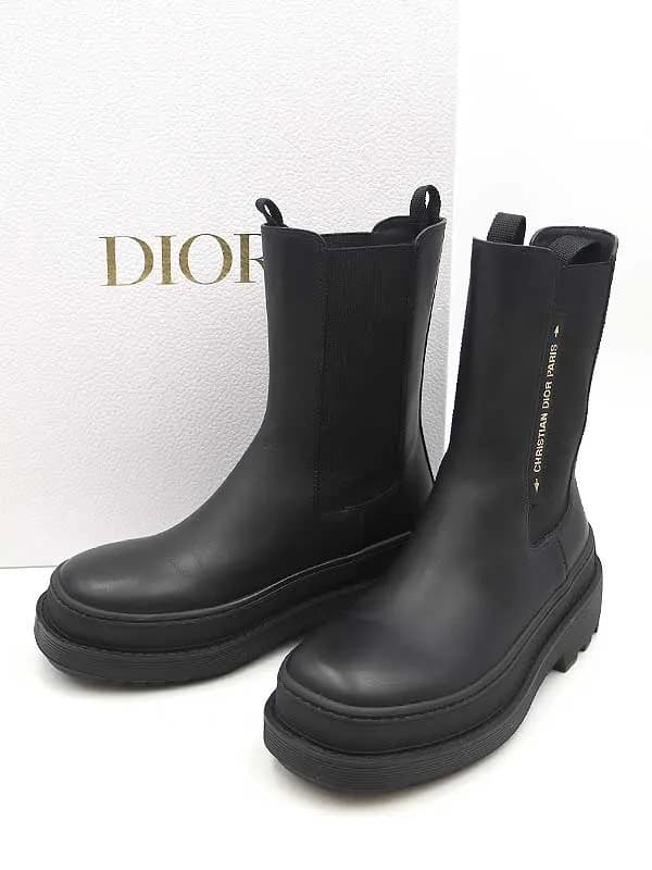 Dior HOMME ディオール 21AW TRIAL ショートレザーブーツ