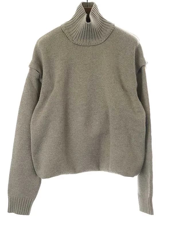YOKE ヨーク 19AW DETACHABLE FOLD UP SHARE KNIT デタッチャブルニットセーター