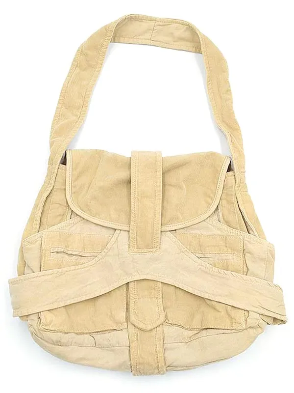 BALENCIAGA バレンシアガ コーデュロイデザインショルダーバッグ