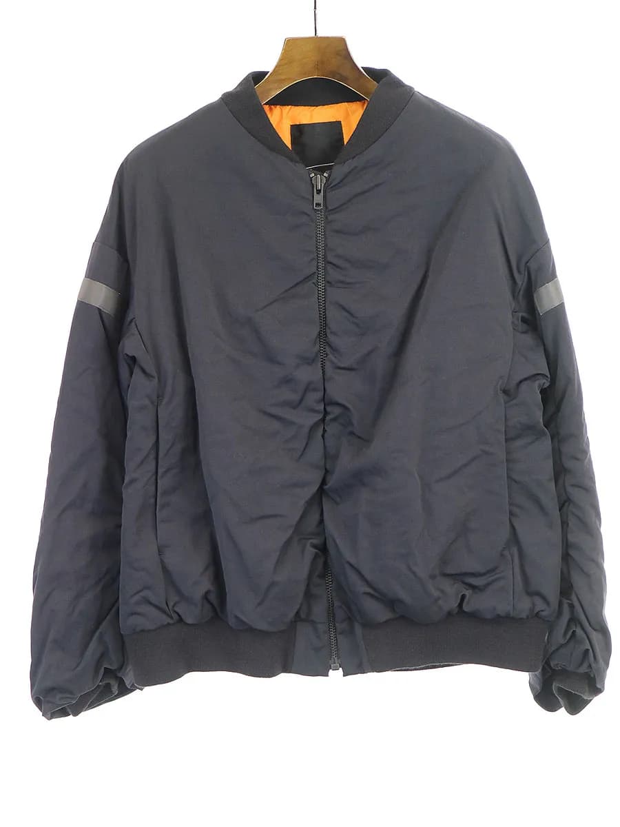 LAD MUSICIAN ラッドミュージシャン 16AW MA-1 NYLON OXFORD ブルゾン