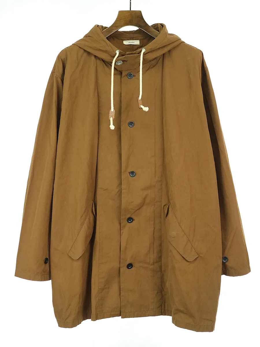 whowhat フーワット 13SS BIG HOOD COAT ワックスコーティングコート