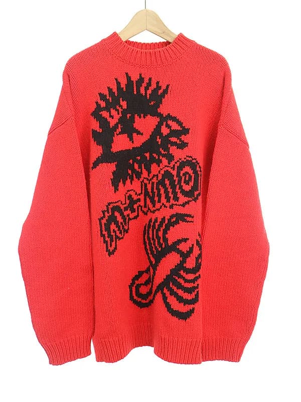 Stella McCartney ステラマッカートニー 17AW オーバーサイズウールニットセーター