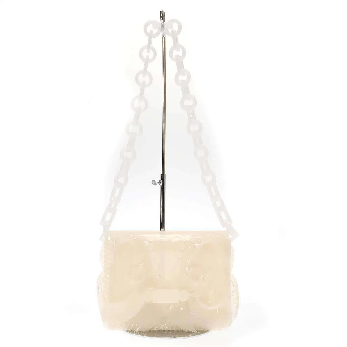 Mame Kurogouchi マメ クロゴウチ TRANCSPARENT SCULPTURAL MINI CHAIN BAG 塩化ビニル ミニチェーンショルダーバッグ MM13-AC095
